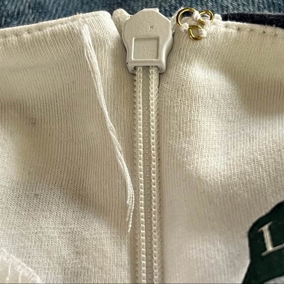 Lauren Ralph Lauren sleeveless navy blue white stripe knitted dress size XS - Picture 9 of 9